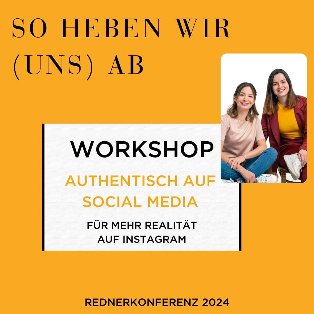 Anika und Carina | Workshop: Authentisch auf Social Media