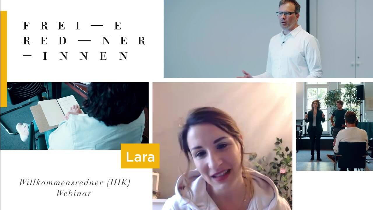 Lara über die Wichtigkeit einer Ausbildung zur Freien Rednerin