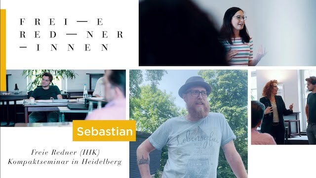 Mit Aufregung umgehen: Sebastian erzählt über seine erste Rede