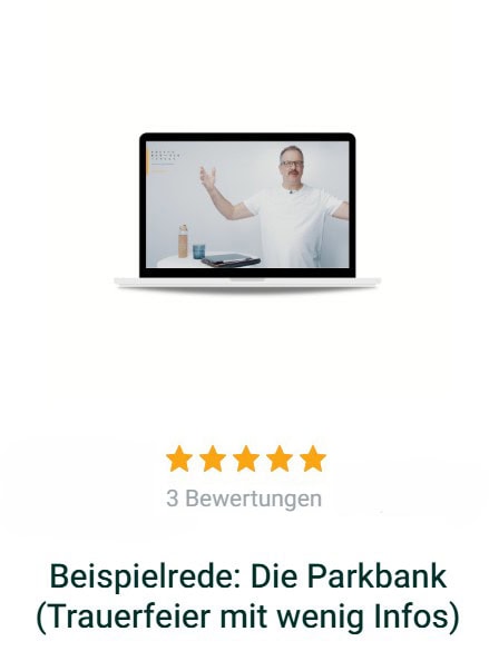 Rednershop 5 Redner-Shop - Rede mit Martin